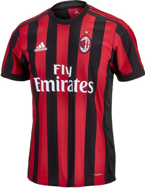 ac milan adidas jersey